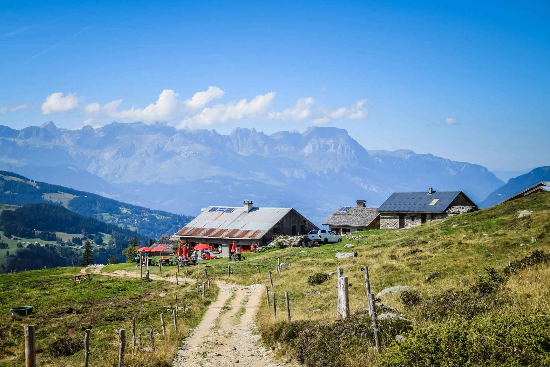 Auberge du Truc on the Truc plateau, Val Montjoie