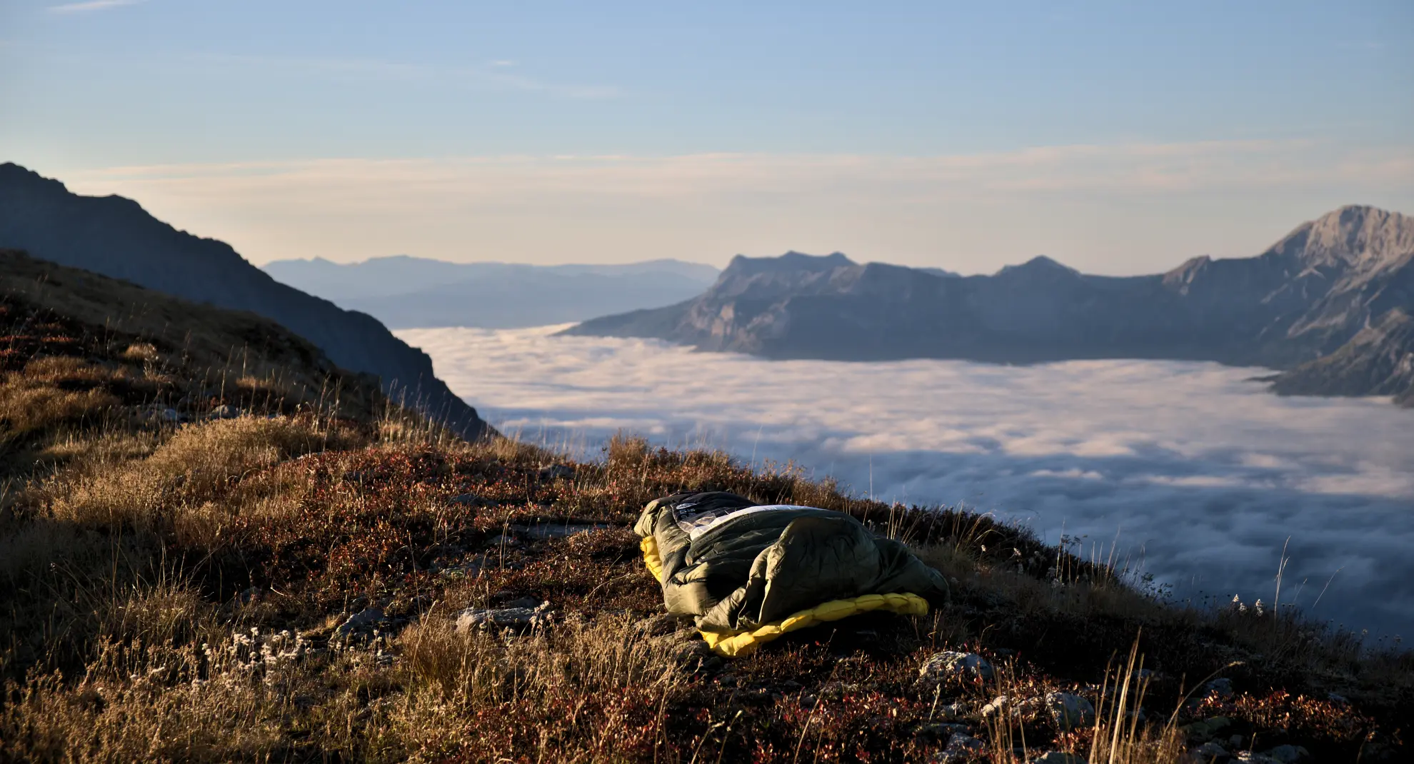 Sleeping under the stars