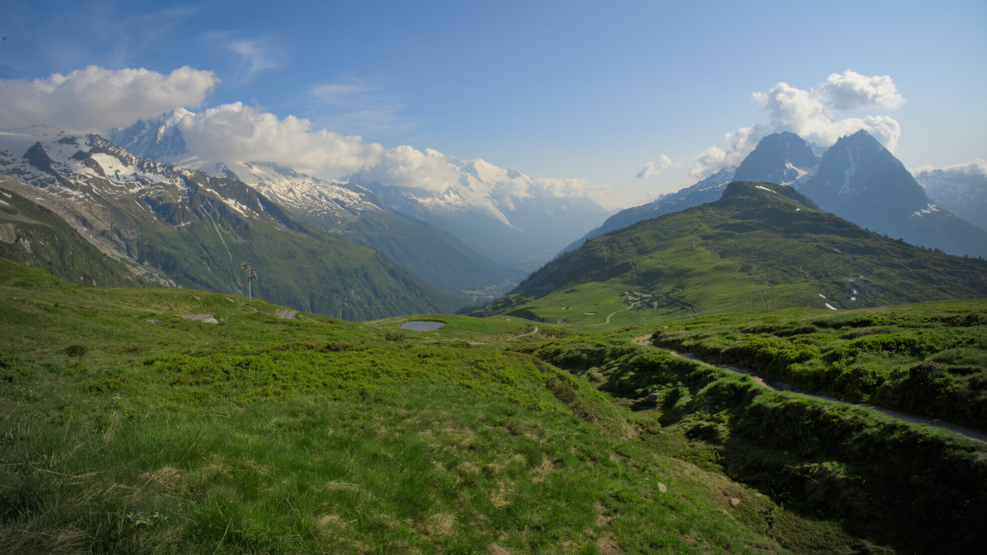 Col de Balme: TMB Stage 9, where Mont-Blanc stands before you once more