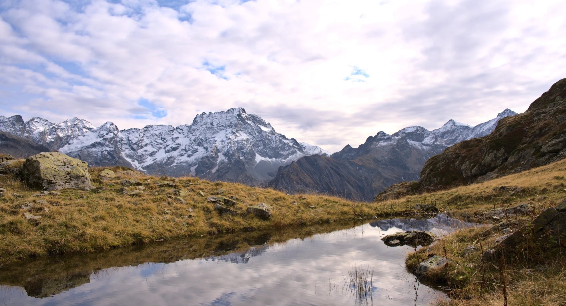 Walking to Lac Bleu in the Valgaudemar