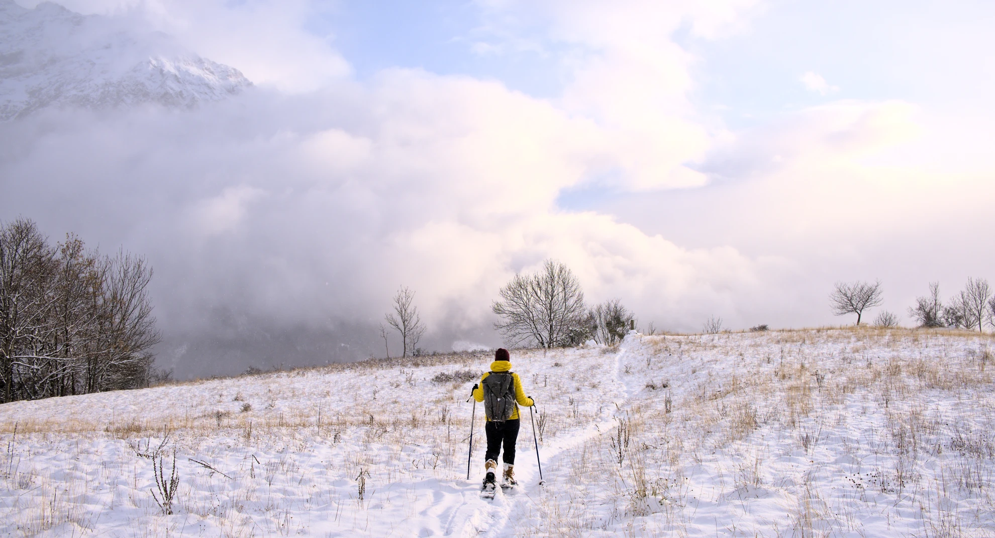 snowshoeing in the Champsaur Valgaudemar